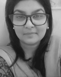 Photo of Ms. Parul Mehra, ETASHA Society's Chief of Projects & Corporate Affairs.